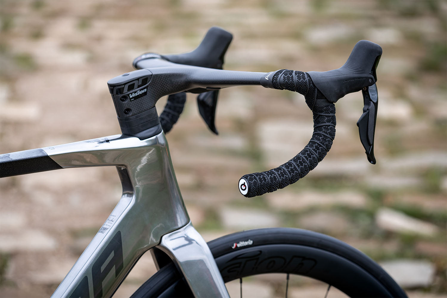 Nastro Manubrio Bici PROLOGO ONETOUCH - Nero/Rosso, Adesivo Facile, Per Ciclismo Professionale - Foto 2