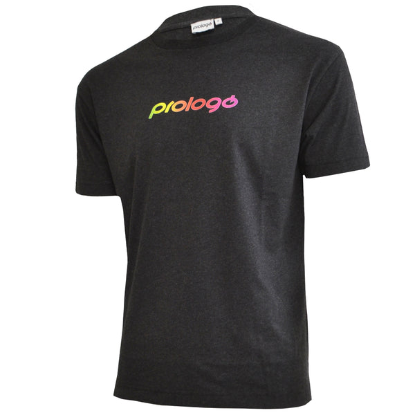 T Shirt Grey colorful logo